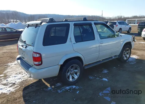 2004 Nissan Pathfinder Le Platinum from USA, damaged, VIN JN8DR09Y54W908211